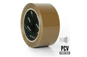 BROWN PACKING TAPE PCV ACTIVA 48mmx66m